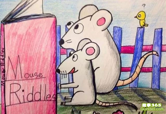小老鼠看书